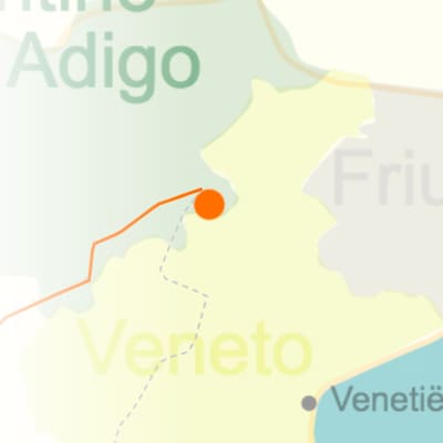kaart van Trentino